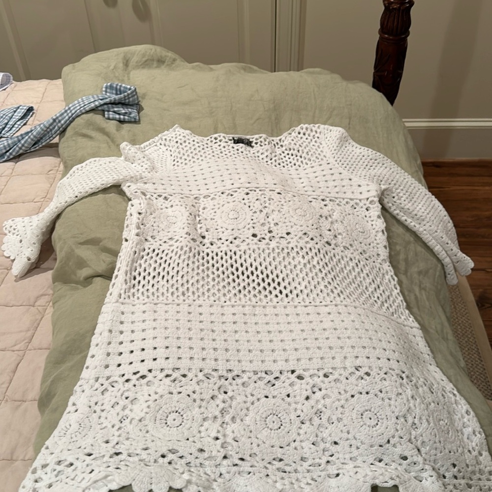 Paula Pullover crochet cover up